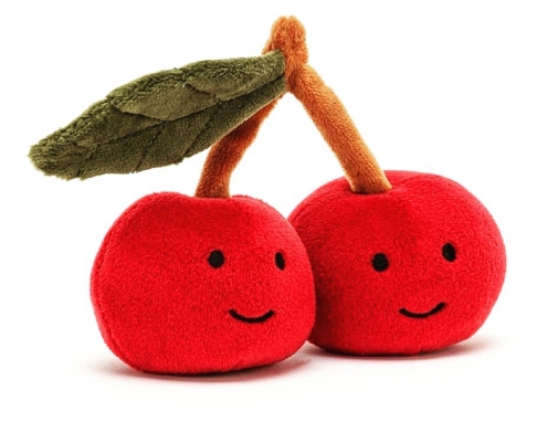 Jellycats – "Fabulous Fruit Cherry"